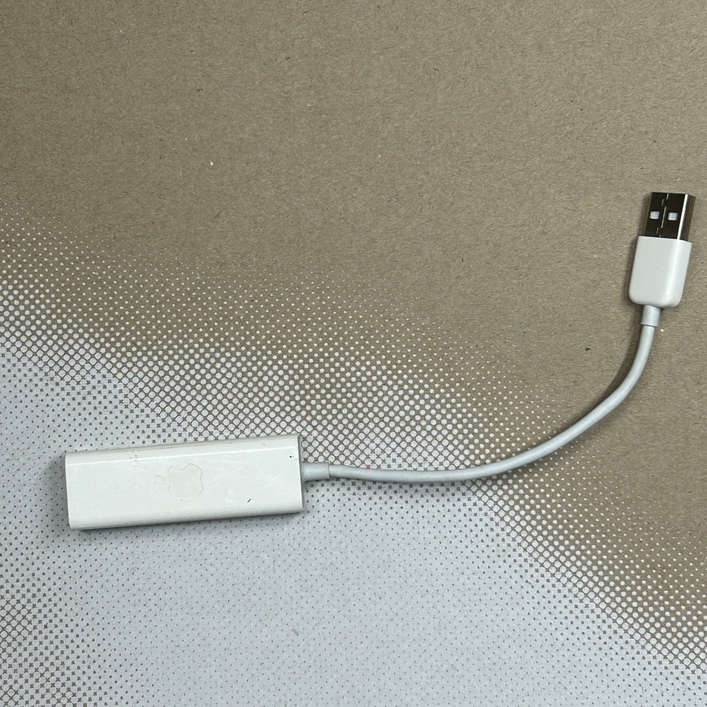 Apple USB to Ethernet Adapter A1277 EMC 2147 White MC704LL/A